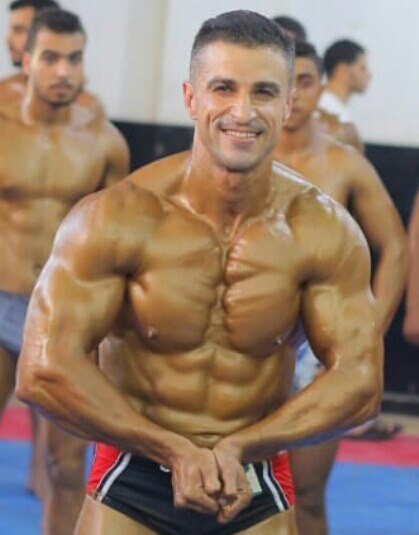 محمد أسعد بطل الشرقية في رياضة كمال الأجسام 1 الشرقية