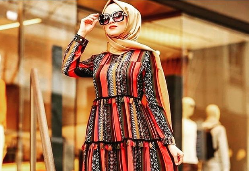 أفكار فساتين كاجوال للتفصيل موضة 2021 تناسب الجميع بالصور 28 فساتين محجبات كاجوال للتفصيل