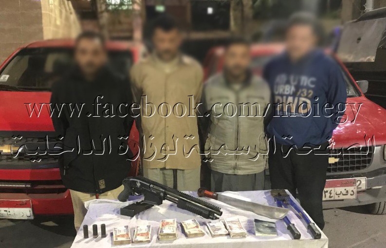 ضبط تشكيل عصابي متهم بسرقة مؤسسة لتجارة الحديد بالزقازيق 1 التشكيل العصابي