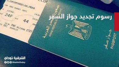 رسوم تجديد جواز السفر 2020