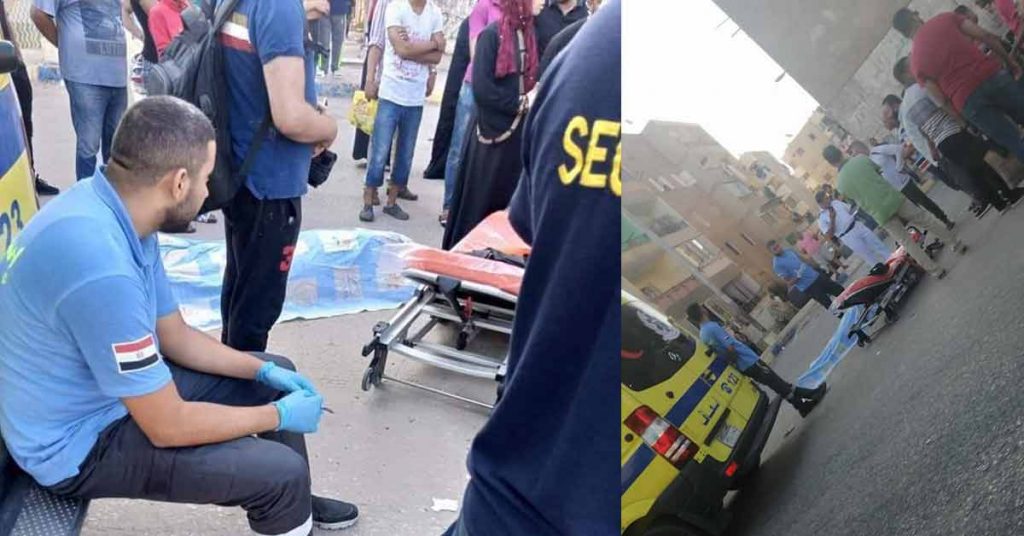 مقتل سيدة أمام طفلتها