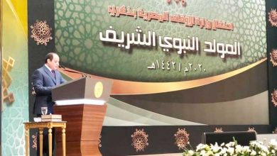 السيسي على الرسوم المسيئة للرسول