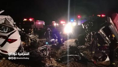 مصرع وإصابة 10 أشخاص في حادث تصادم مروع بطريق إسكندرية الزراعي 3 حادث تصادم 1