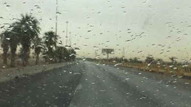 الأرصاد تحذر من أمطار السبت