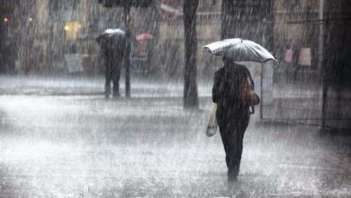 الأرصاد تحذر من الأمطار