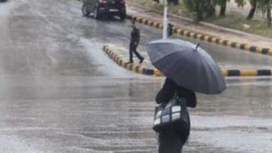 خريطة سقوط الأمطار