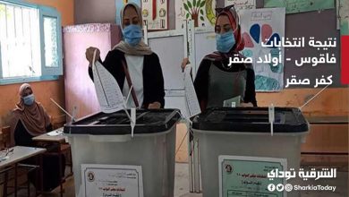 نتيجة انتخابات الدائرة السادسة فاقوس وأولاد صقر وكفر صقر