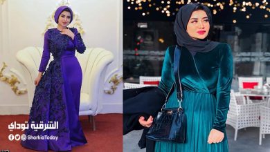 فساتين سواريه موضة 2021 للمحجبات لإطلالة ساحرة ومميزة" بالصور والفيديو " 20 فساتين سواريه 3