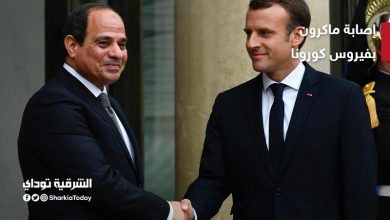 إصابة ماكرون بكورونا