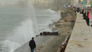 نوة عنيفة تضرب الإسكندرية خلال 3 أيام والمحافظ يحذر 2 الإسكندرية