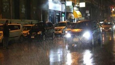 خريطة سقوط الأمطار غدًا