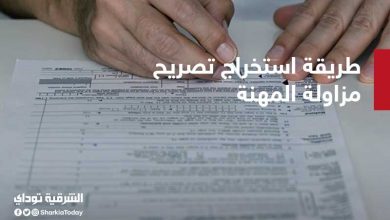 طريقة استخراج تصريح مزاولة المهنة والأوراق المطلوبة لإصداره 8 استخراج تصريح مزاولة المهنة