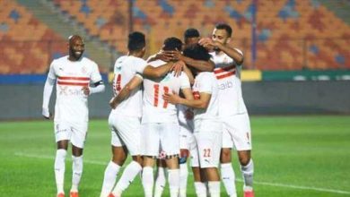 مباراة الزمالك ومولودية الجزائر