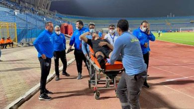 إصابة كارثية للاعب بيراميدز في الملعب ونقله للمستشفى 4 إصابة كارثية للاعب بيراميدز