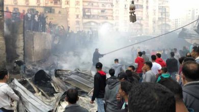 السكة الحديد تعلق على حريق محطة قطار الزقازيق 3 حريق محطة قطار الزقازيق