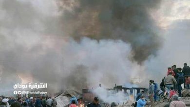 حريق نفق المحطة 6