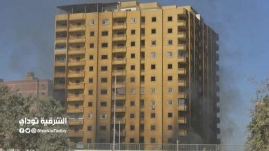 عقار الدائري المحترق