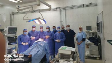 فريق طبي بمستشفيات جامعة الزقازيق ينجح في استخراج سيخ حديد من جمجمة طفل