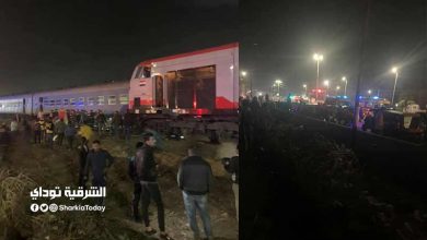 حادث قطار منيا القمح 2