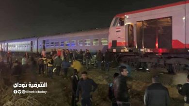 حادث قطار منيا القمح