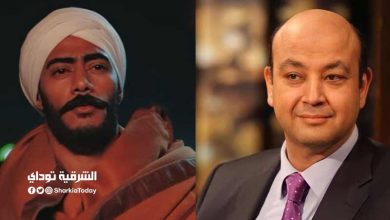 عمرو أديب ومحمد رمضان