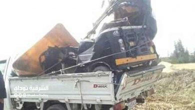 مصرع وإصابة 5 أشخاص بحادث سير في الشرقية 4 الشرقية