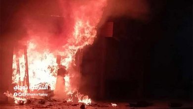 حريق هائل في منطقة صيدناوي بالعاشر من رمضان.. والحماية المدنية تدفع بـ4 سيارات إطفاء 12 حريق صيدناوي