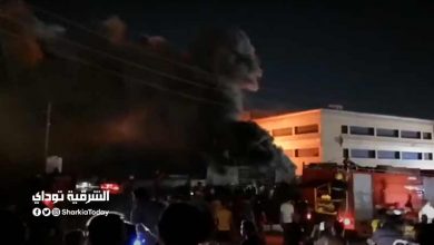 حريق مستشفى العزل في العراق