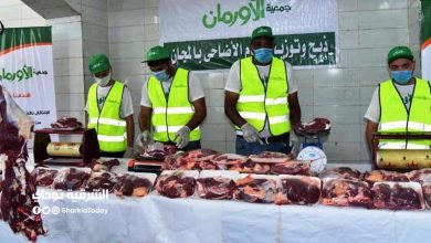 ذبح 30 عجل وتوزيعهم على المستحقين في الشرقية 8 الشرقية