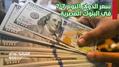 سعر الدولار اليوم في البنوك المصرية