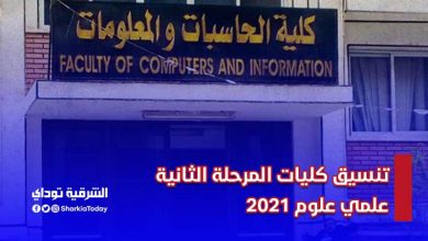 كليات المرحلة الثانية علمي علوم 2021-2022.. (قائمة كاملة بالدرجات) 4 تنسيق كليات المرحلة الثانية علمي علوم 2021