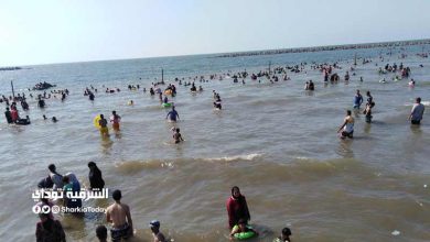 تحذيرات عاجلة لرواد رأس البر من نزول البحر 3 رأس البر