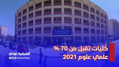 كليات تقبل من 70 علمي علوم 2021.. قائمة كاملة بالدرجات (بيان رسمي) 5 كليات تقبل من 70 علمي علوم 2021