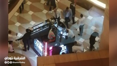 لحظة سقوط فتاة من الطابق الـ 6 1