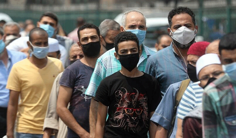 ارتفاع جديد بإصابات كورونا في مصر 