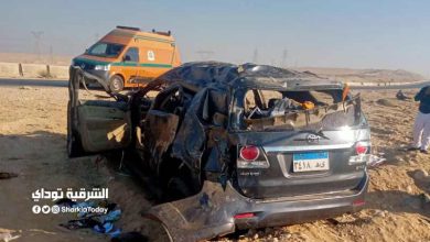 حادث اطفيح.. 10 أشخاص ماتوا من عائلة واحدة والتحريات تكشف السبب 11 حادث اطفيح