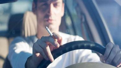 عقوبة التدخين في السيارات الخاصة