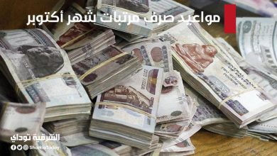 مواعيد صرف مرتبات شهر أكتوبر 2021 7 مواعيد صرف مرتبات شهر أكتوبر
