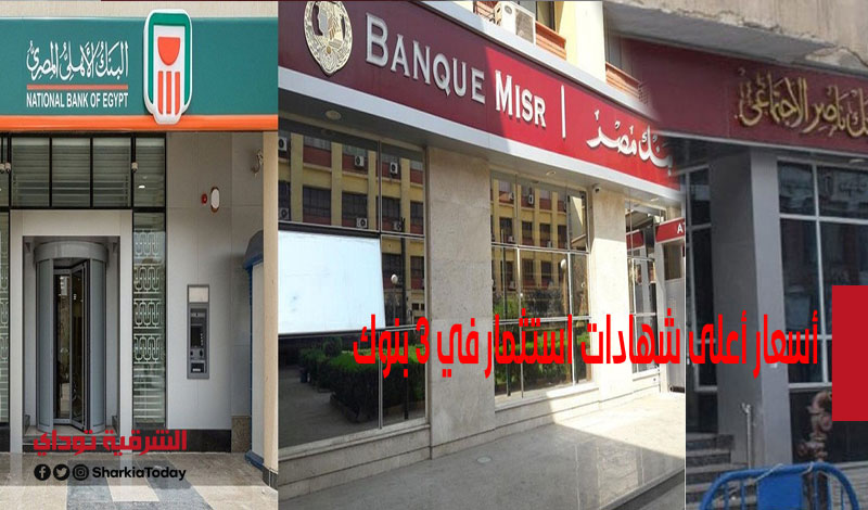 عائد يصل إلى 13%.. أسعار أعلى شهادات استثمار في 3 بنوك مصرية 1 أسعار أعلى شهادات استثمار في 3 بنوك