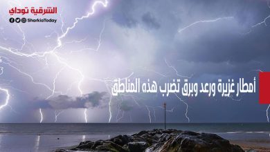 أمطار غزيرة ورعد وبرق تضرب هذه المناطق