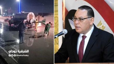 بيان عاجل من محافظ الشرقية بشأن الطقس السيء