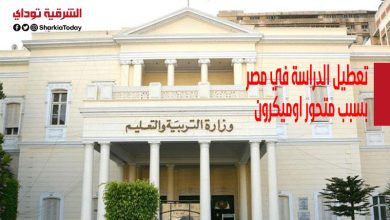 تعطيل الدراسة في مصر بسبب ظهور متحور اوميكرون.. التعليم يحسم الجدل 6 تعطيل الدراسة في مصر