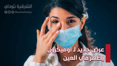 عرض جديد لـ أوميكرون يظهر في العين