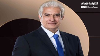 وائل الابراشي مع زوجته وابنته الوحيدة