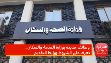 وظائف جديدة بوزارة الصحة والسكان لعام 2022.. تعرف على الشروط ورابط التقديم 7 وظائف جديدة بوزارة الصحة