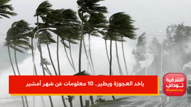 ياخد العجوزة ويطير.. 10 معلومات عن شهر أمشير 14 معلومات عن شهر أمشير