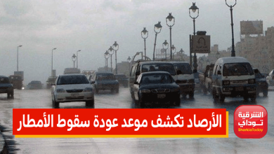 بعد استقرار الطقس اليوم".. الأرصاد تكشف موعد عودة سقوط الأمطار (فيديو) 9 الأرصاد تكشف موعد عودة سقوط الأمطار 4
