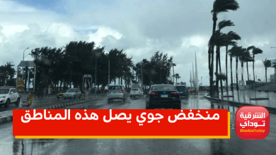 منخفض جوي يصل هذه المناطق في مصر