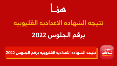 "لينك سريع".. من هُنا نتيجه الشهاده الاعداديه القليوبيه برقم الجلوس 2022 3 نتيجه الشهاده الاعداديه القليوبيه برقم الجلوس 2022