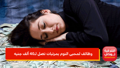 وظائف لمحبى النوم بمرتبات